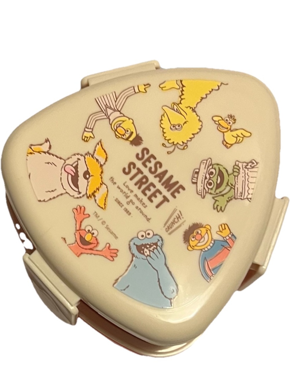 Sesame Street Triangular Nonstick Bento Box by Skater